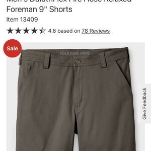 Flex Fire Hose Relaxed Foreman 9” Shorts in Iron Ore